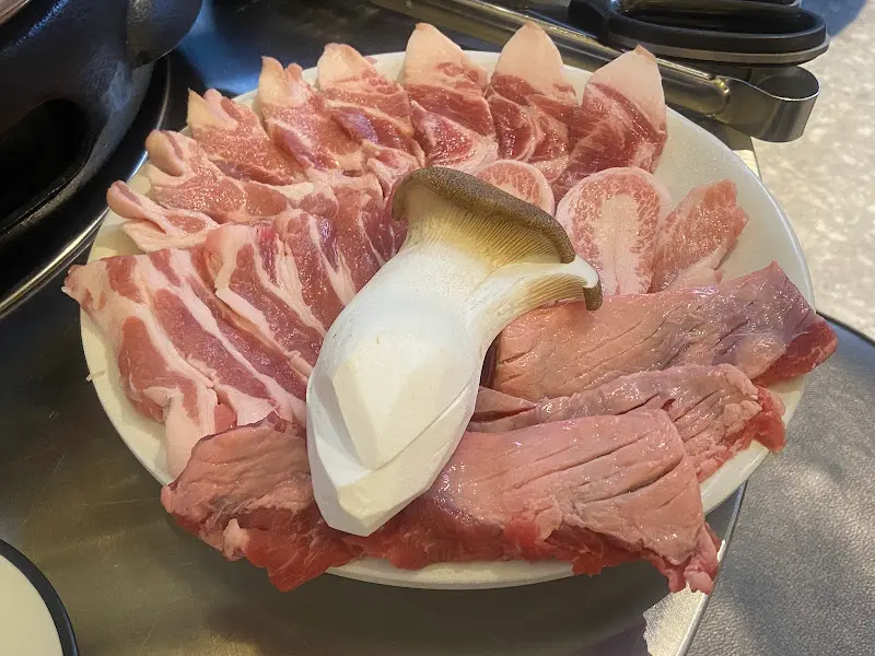 돼지 한판 클로즈업