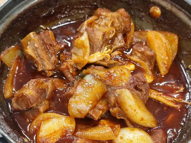 갈비찜 확대 사진