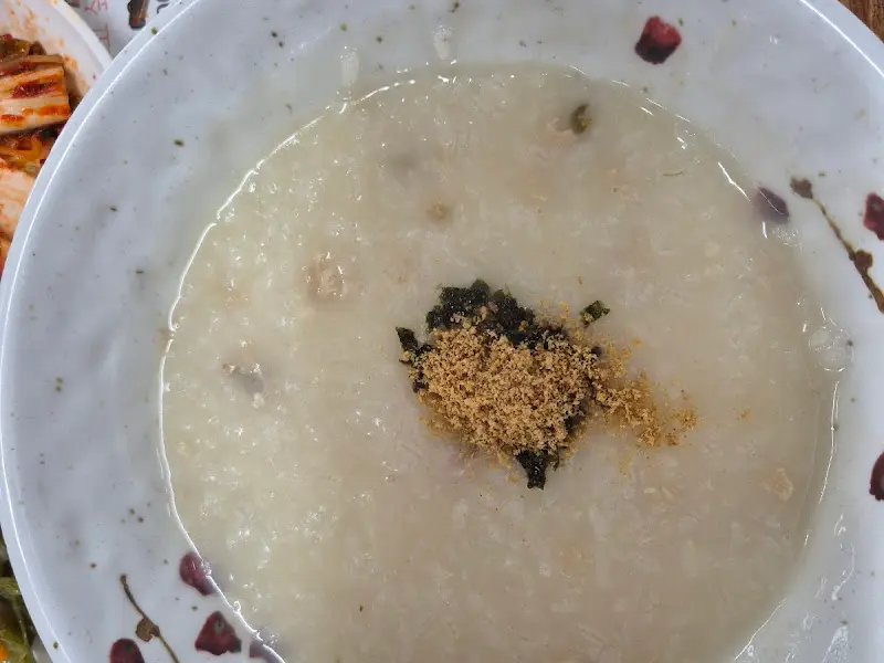 부드러운 백합죽