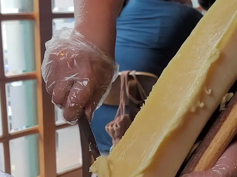 라클렛 치즈 돈까스