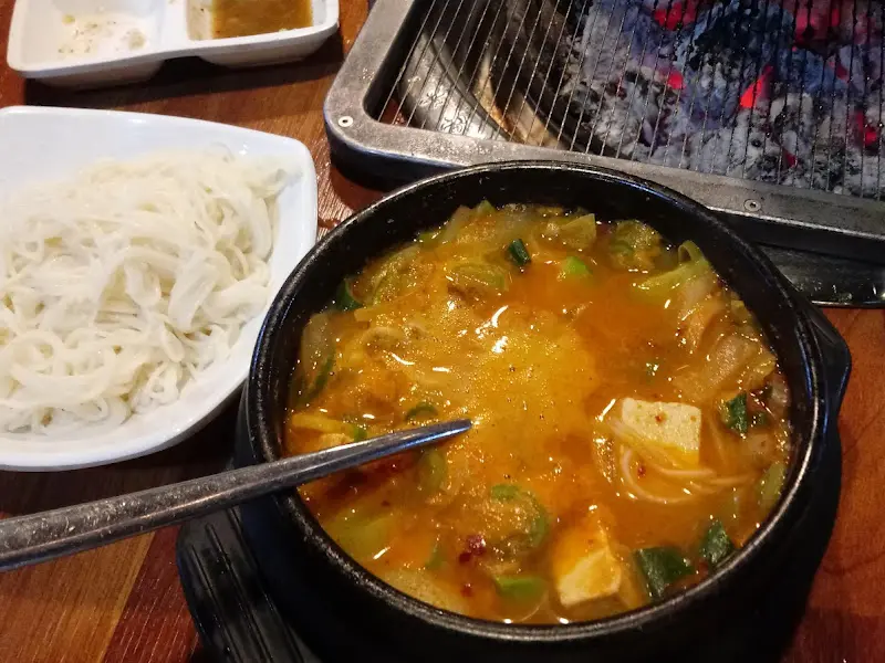 된장찌개국수