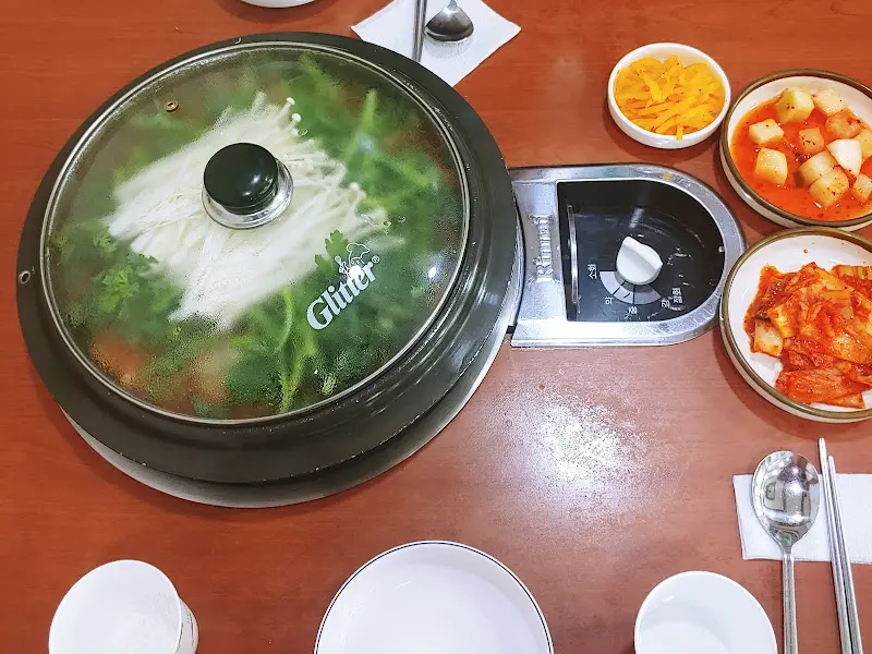 미도향 만두전골