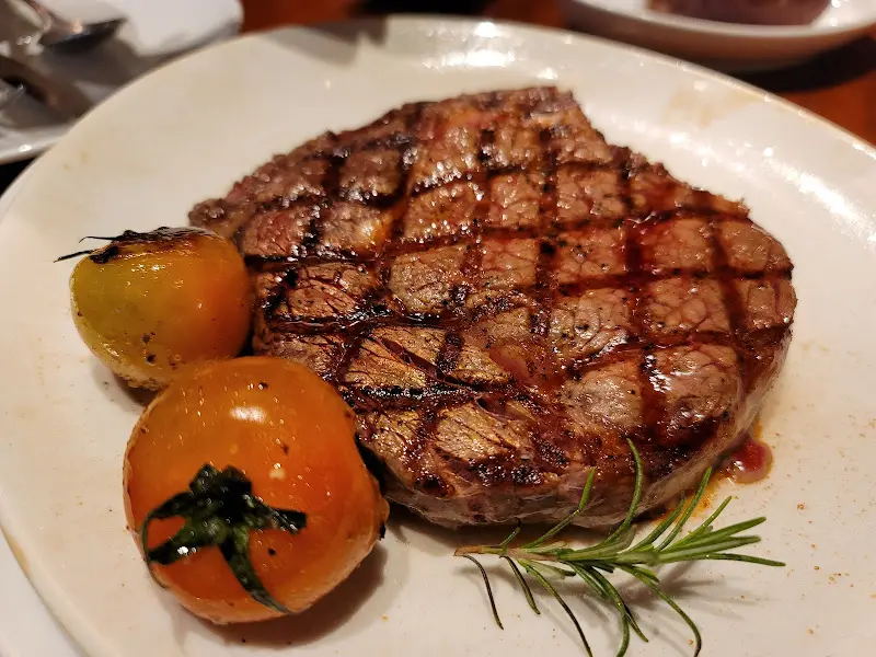 스테이크 단독 샷