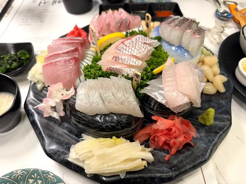 해선 숙성회 한상차림