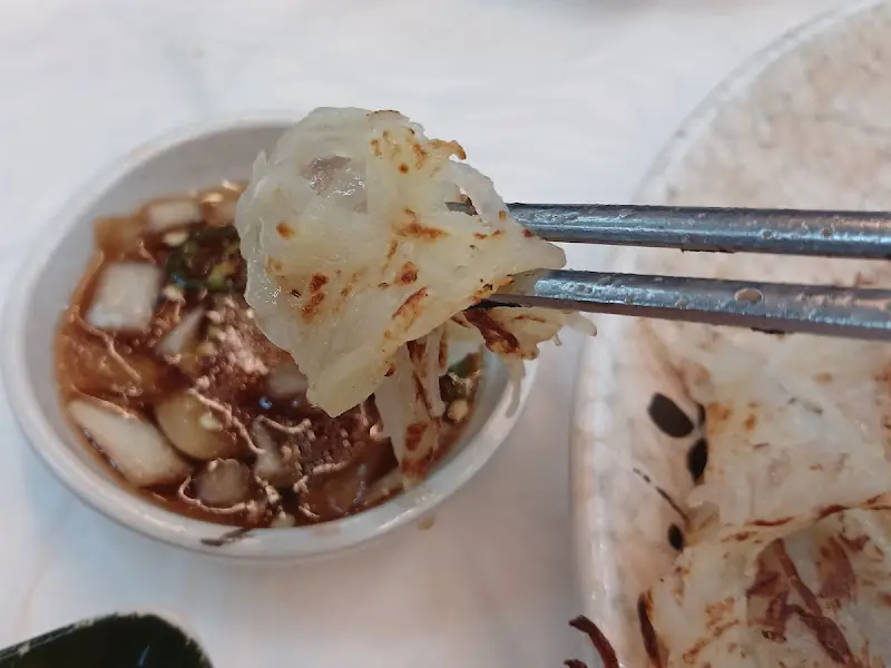 겉바속쫀 감자전