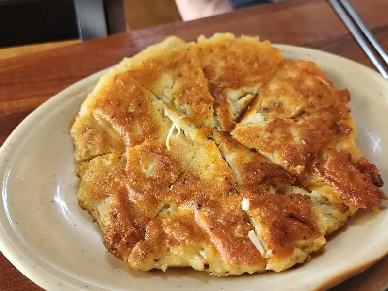 두툼한 감자빈대떡