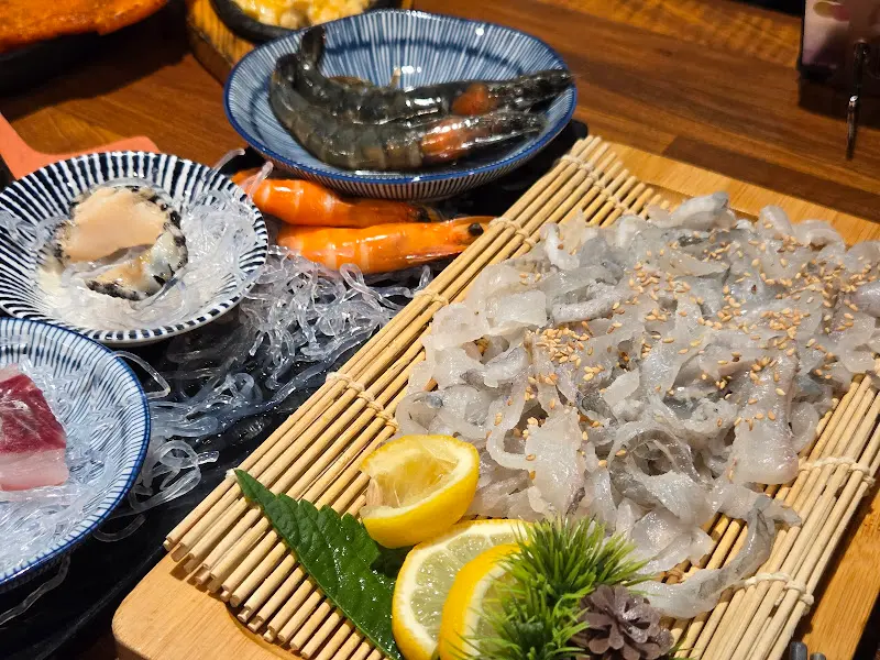 도다리회 한상차림