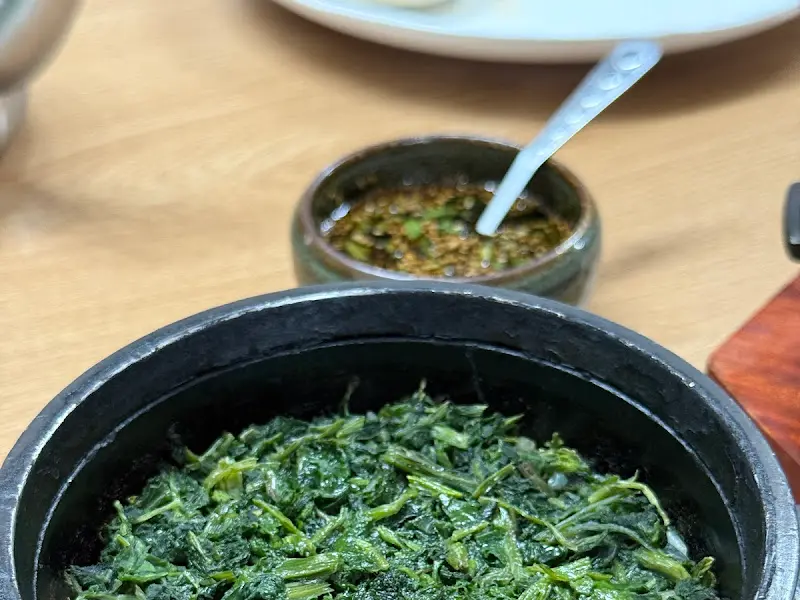 곤드레밥 근접샷