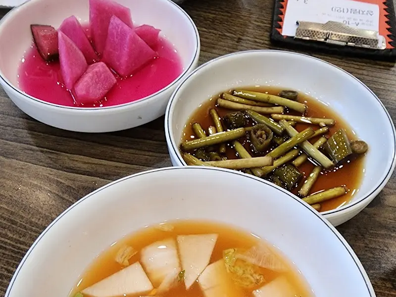 다채로운 밑반찬