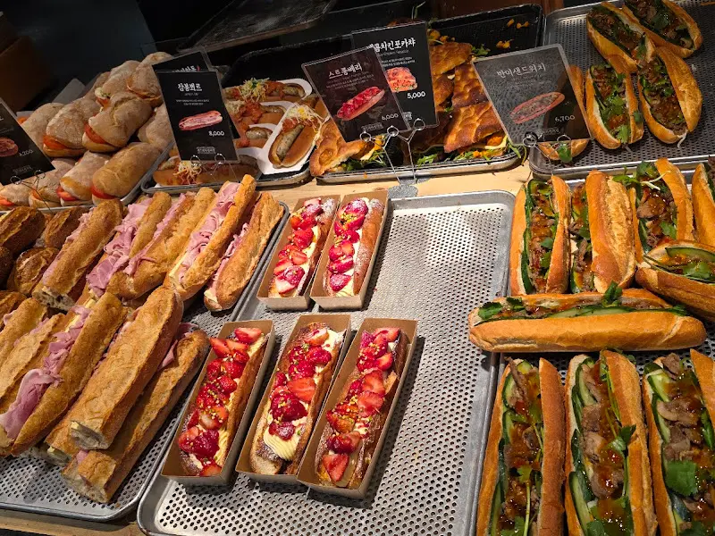다양한 샌드위치