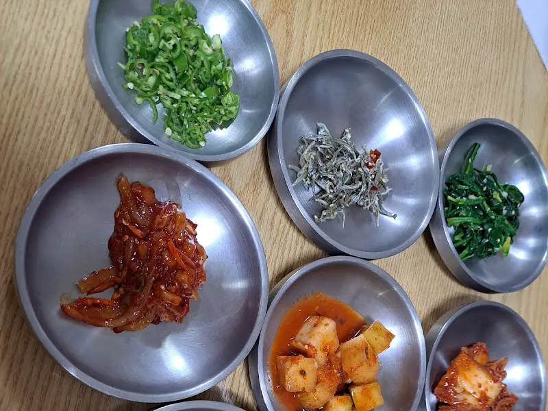 상아식당 밑반찬