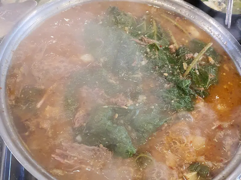 얼큰하고 시원한 오리탕