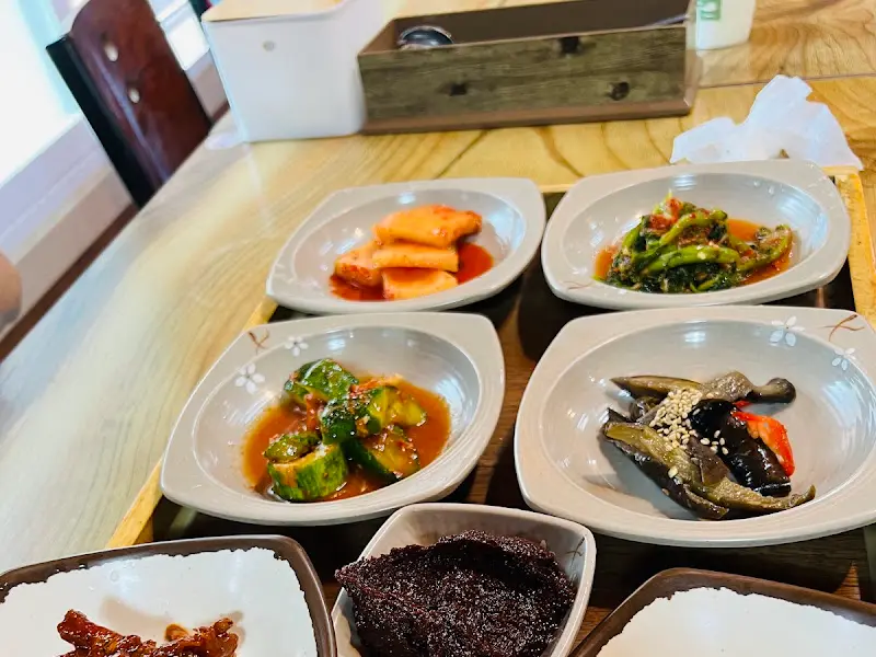 두부구이와 밑반찬