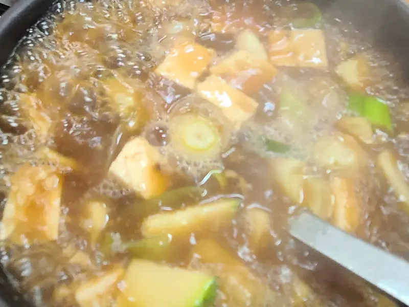 보글보글 된장찌개