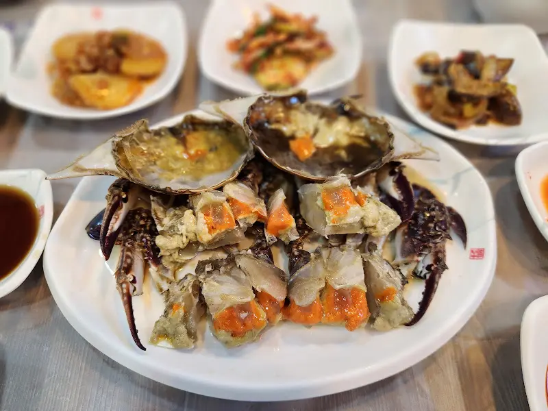 간장게장의 클로즈업 사진