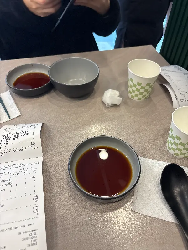 마라탕 재료 선택 코너