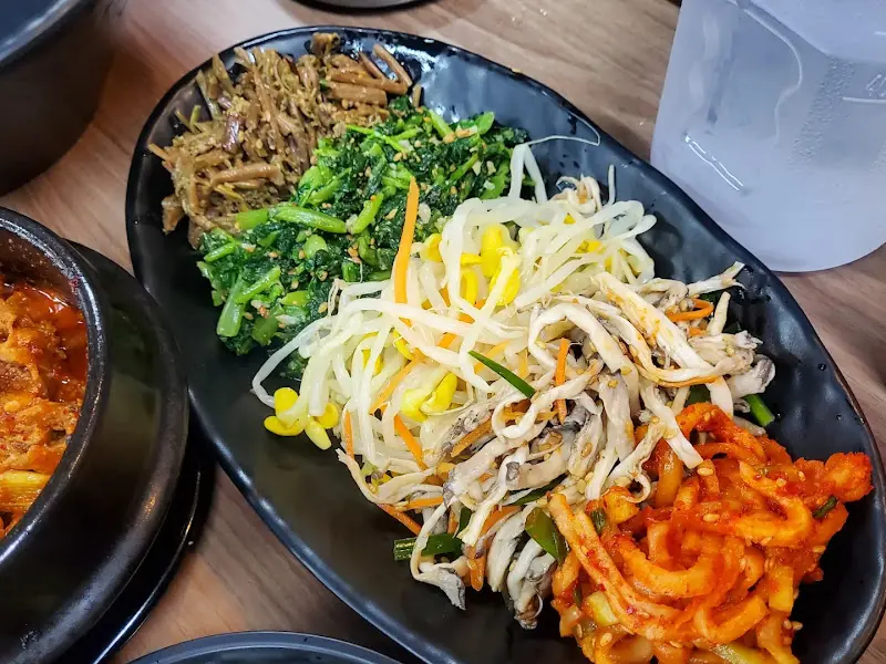 정갈한 나물 반찬