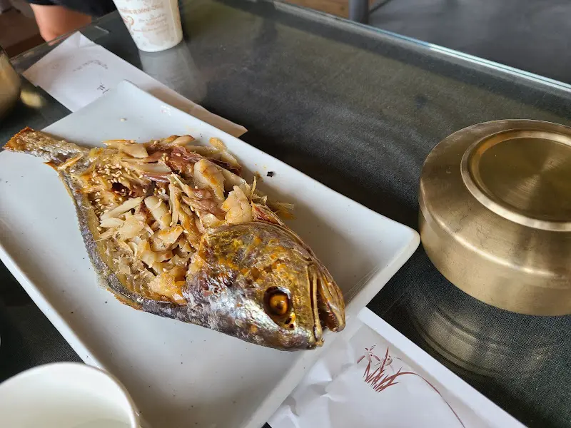 보리굴비 근접샷