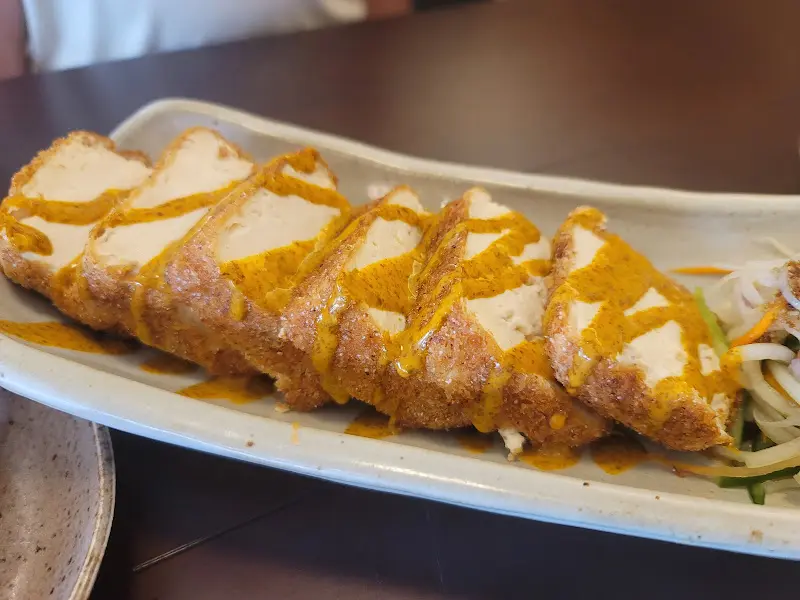 두부카츠의 아름다운 단면