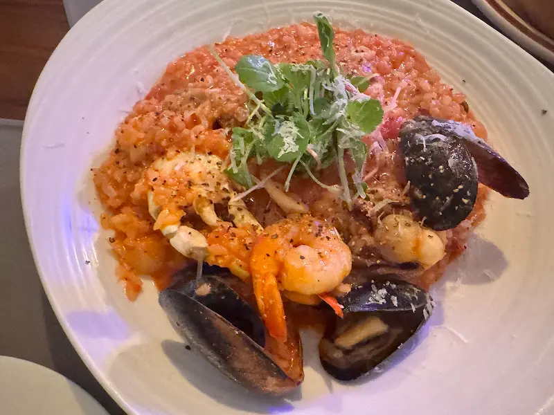 해산물이 듬뿍 들어간 리조또