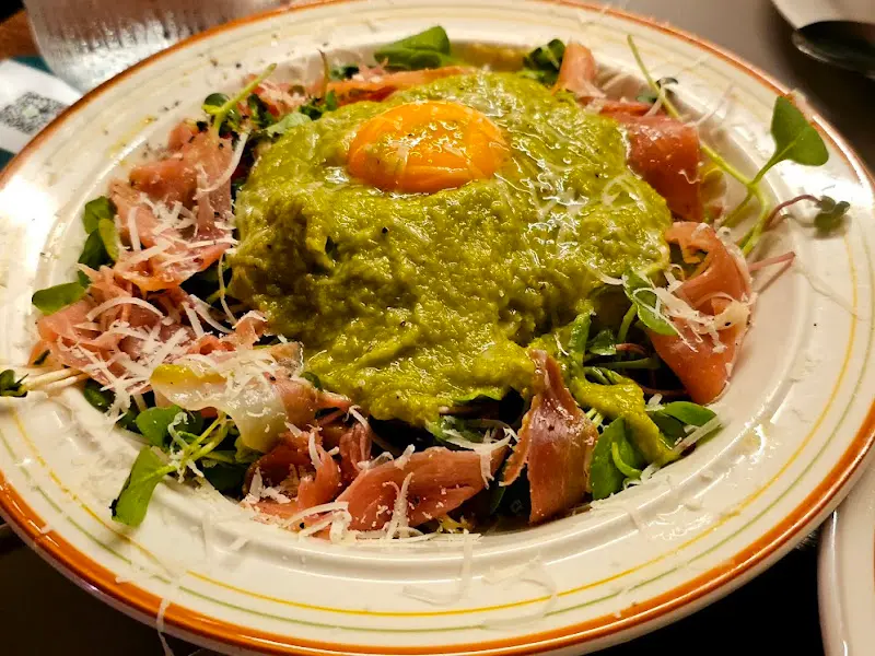 대파 프로슈토 샐러드