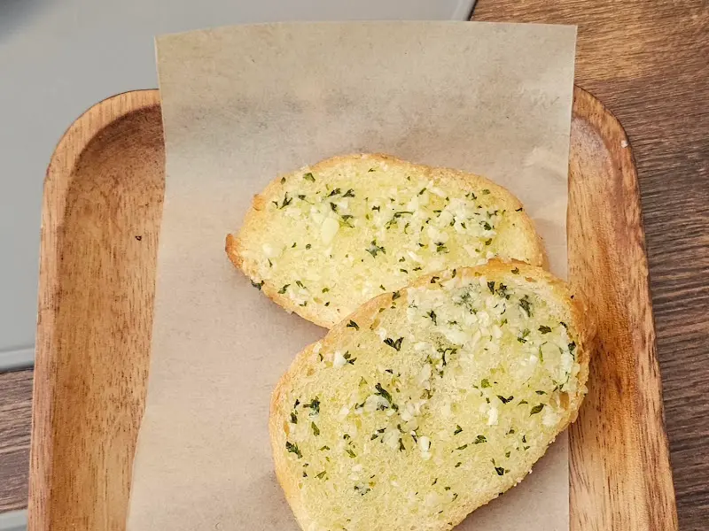 마늘빵 클로즈업