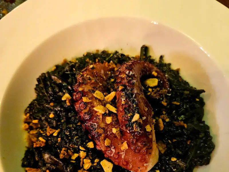 문어 먹물 리조또