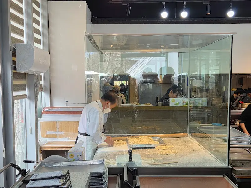 손칼국수 제조 모습