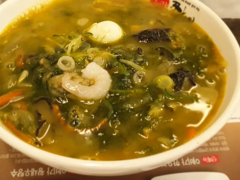 이비가 짬뽕 속 굴의 모습