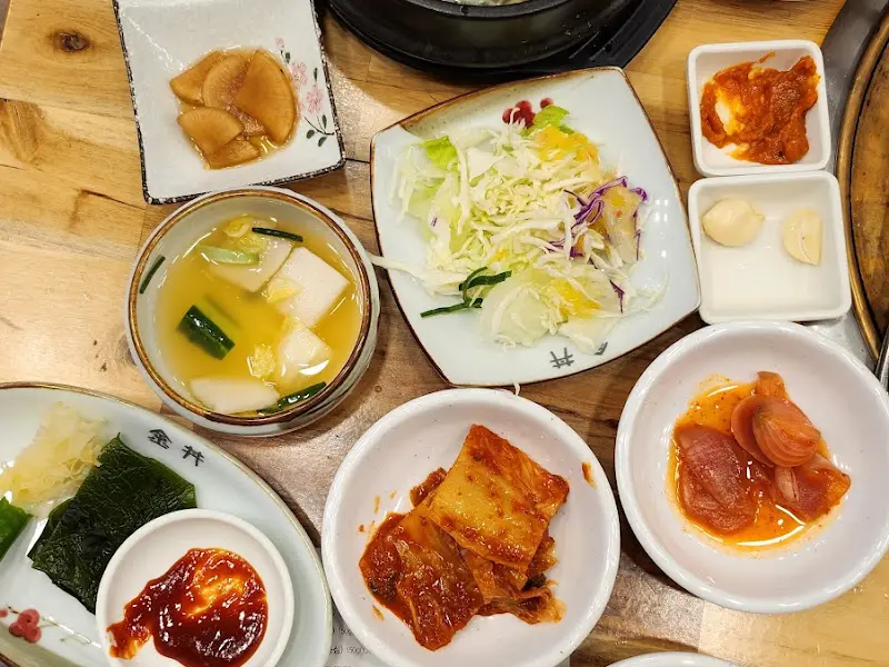 밑반찬 클로즈업