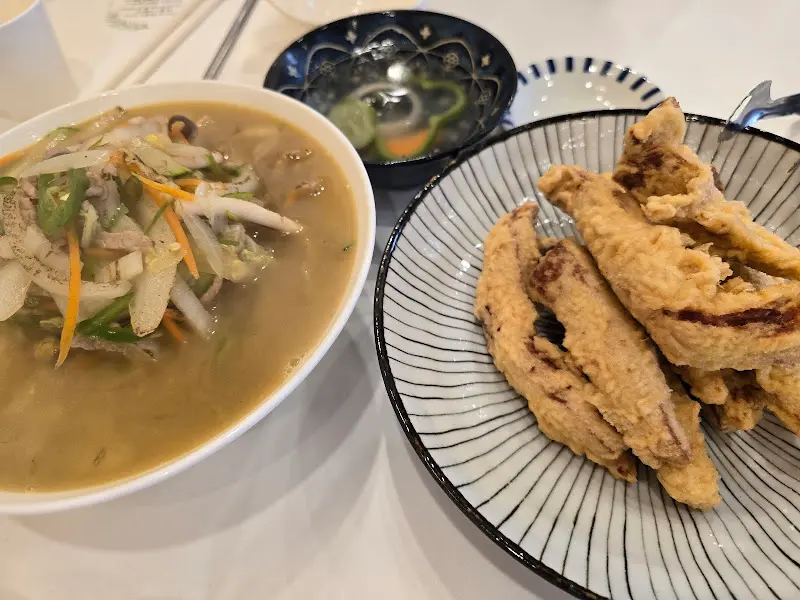 안심 탕수육과 백짬뽕