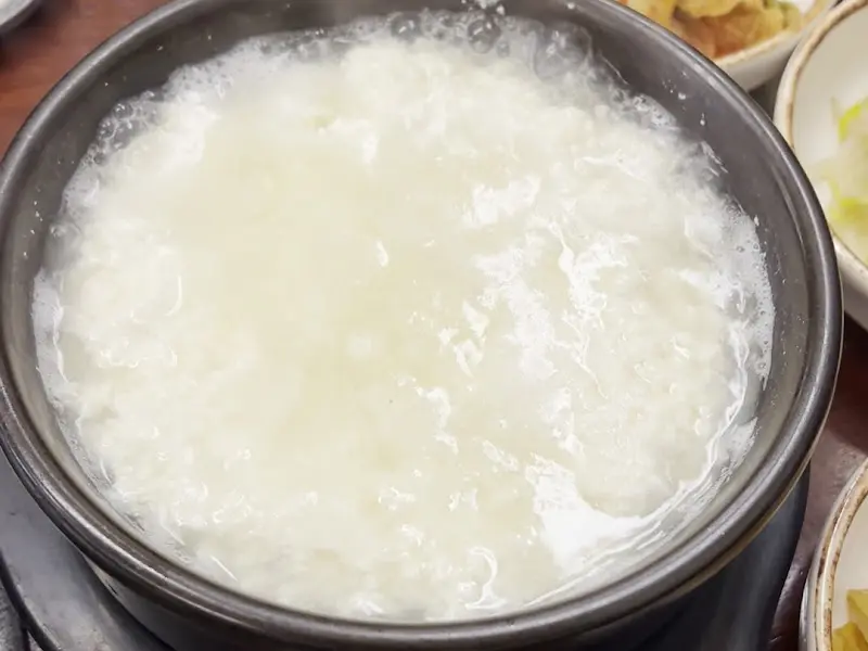 몽글몽글한 순두부