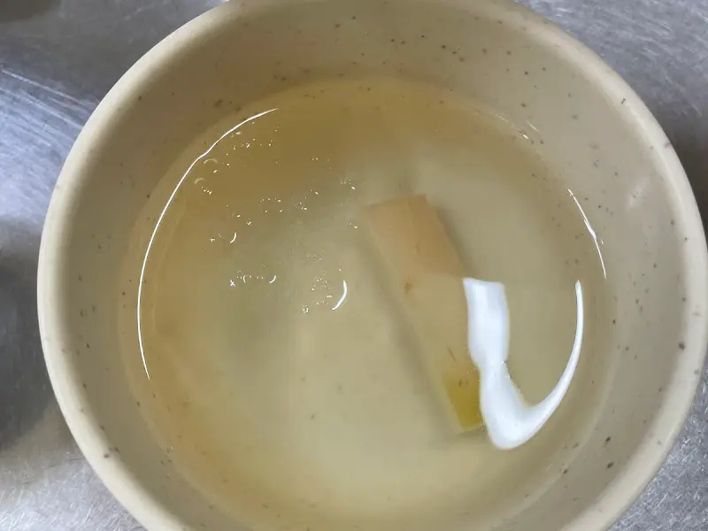 오미자 물에 절인 배추