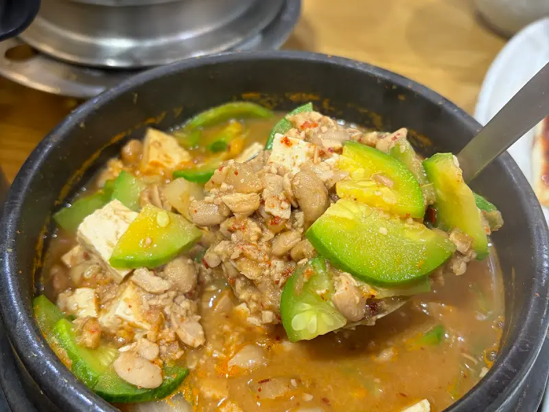 청국장 클로즈업