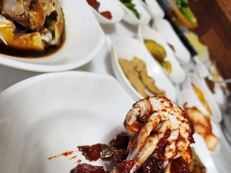 푸짐한 게장 백반 한 상 차림