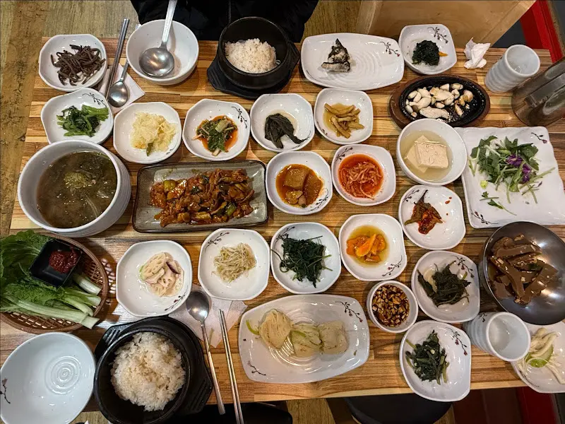 걸구쟁이네 나물밥상 전체