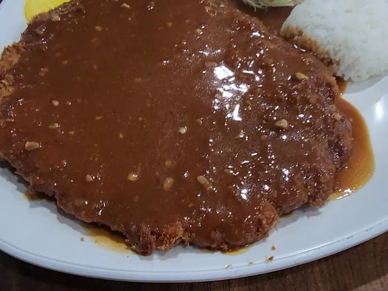 왕돈까스 근접샷