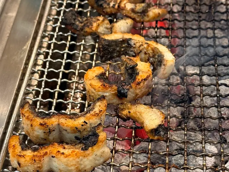 장어 굽는 모습