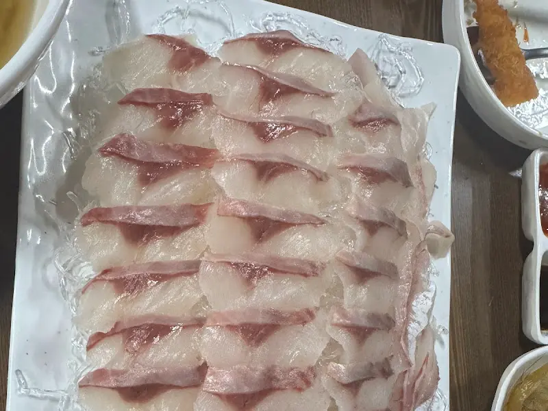 싱싱회수산, 숭어회