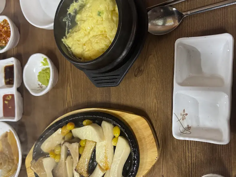 계란찜, 버섯 구이