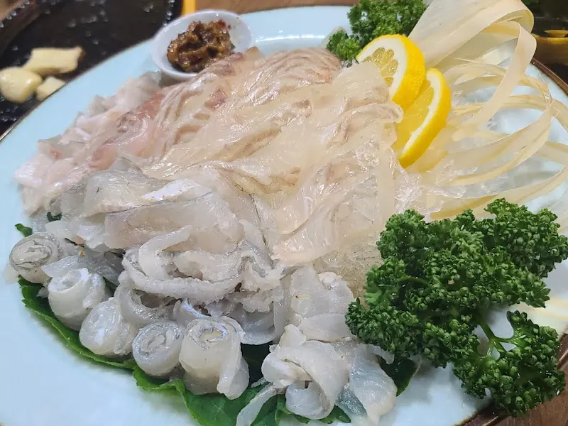 싱싱회수산, 회 모듬