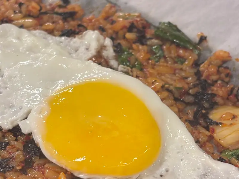 볶음밥과 계란후라이