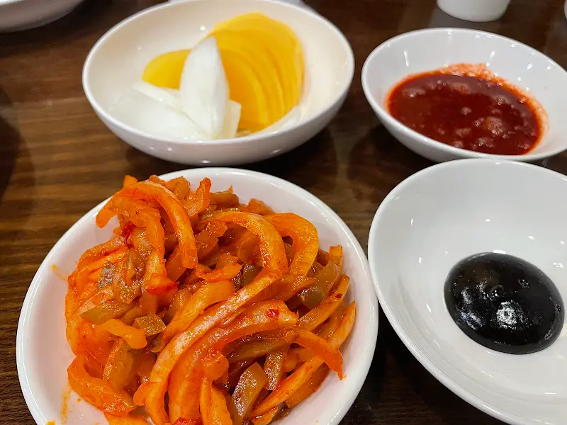 기본 반찬 세팅