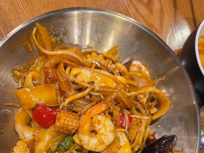 해물볶음 도삭면