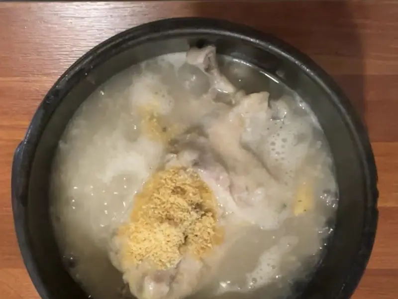 김정이삼계탕 원조 삼계탕 (항공샷)