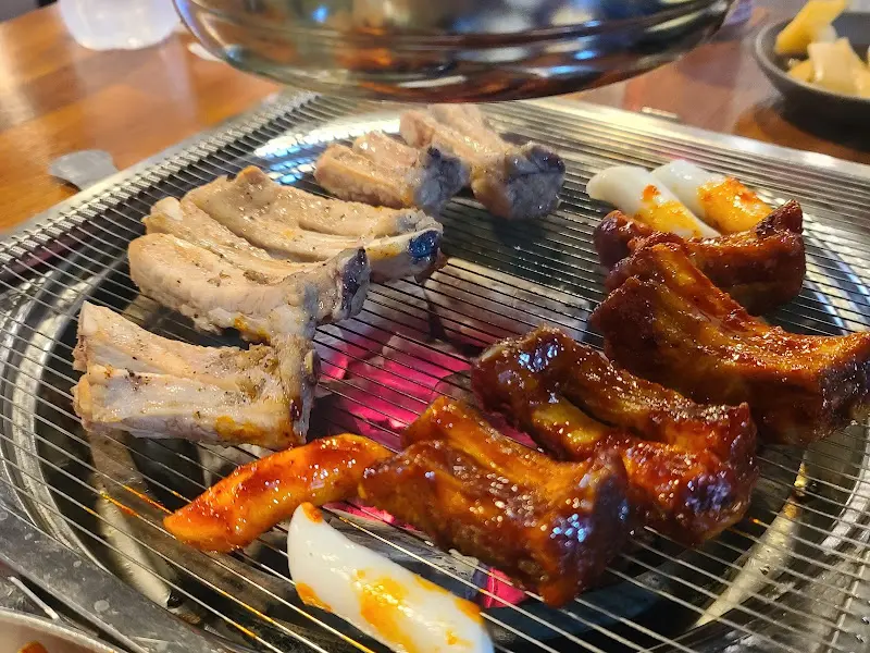 청춘쪽갈비 반반 세트