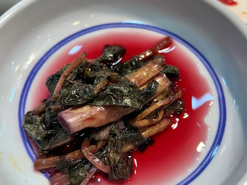 잘 익은 열무김치, 갈비와 함께 먹으면 환상의 궁합을 자랑한다.