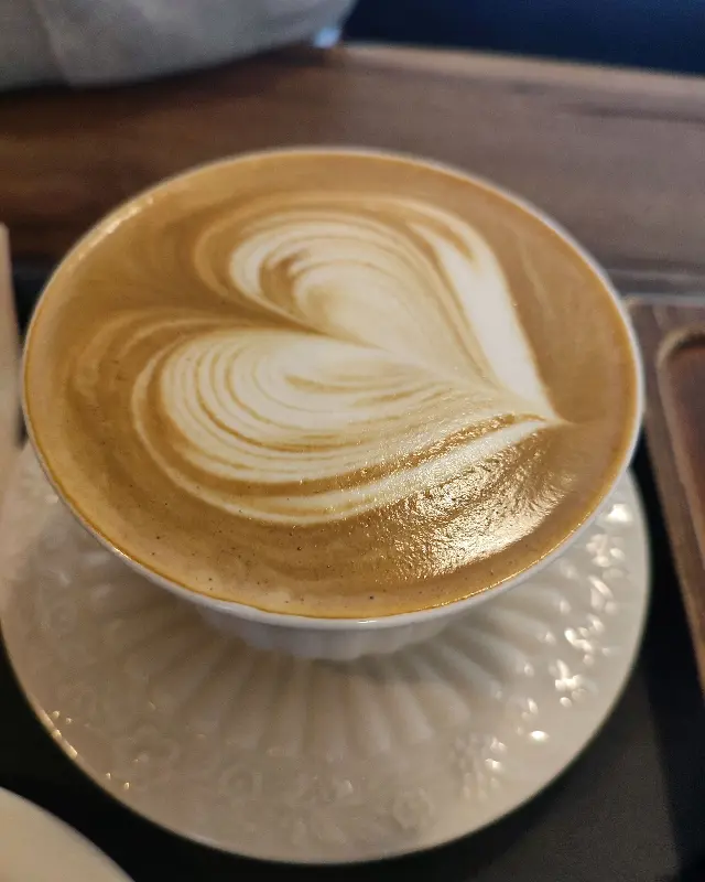 하트 라떼아트