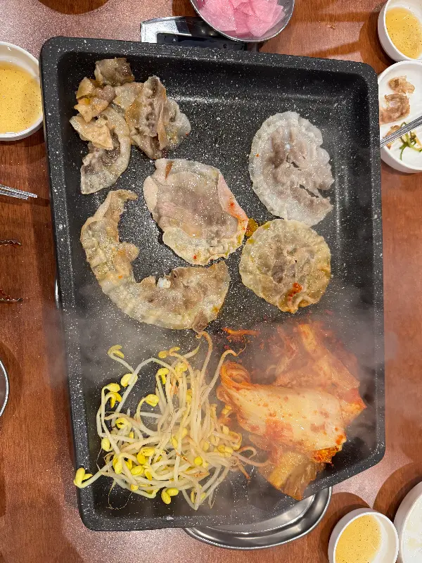 냉삼과 버섯