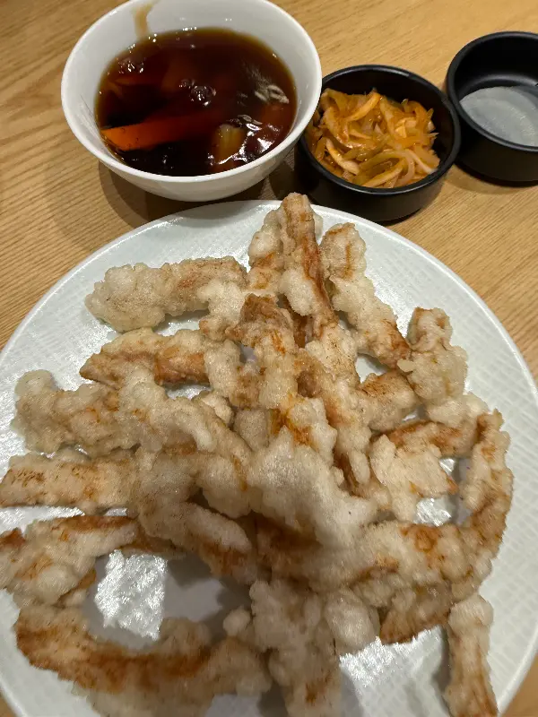 바삭한 찹쌀 탕수육